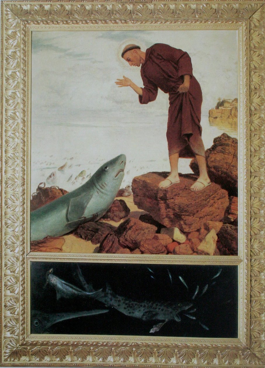 Antonius predikan av Arnold Böcklin