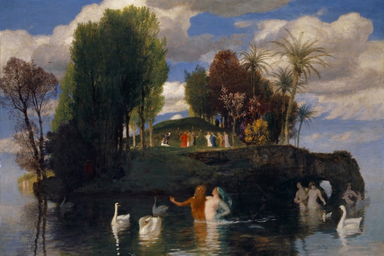 Livets ö, 1888. av Arnold Böcklin