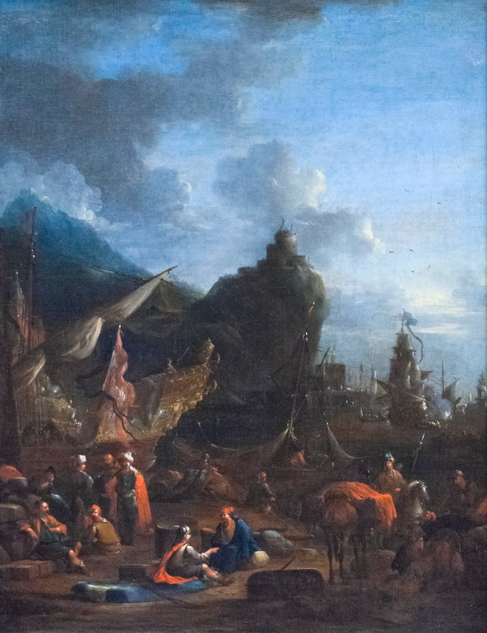 Östra hamnen av Arnold Frans Rubens