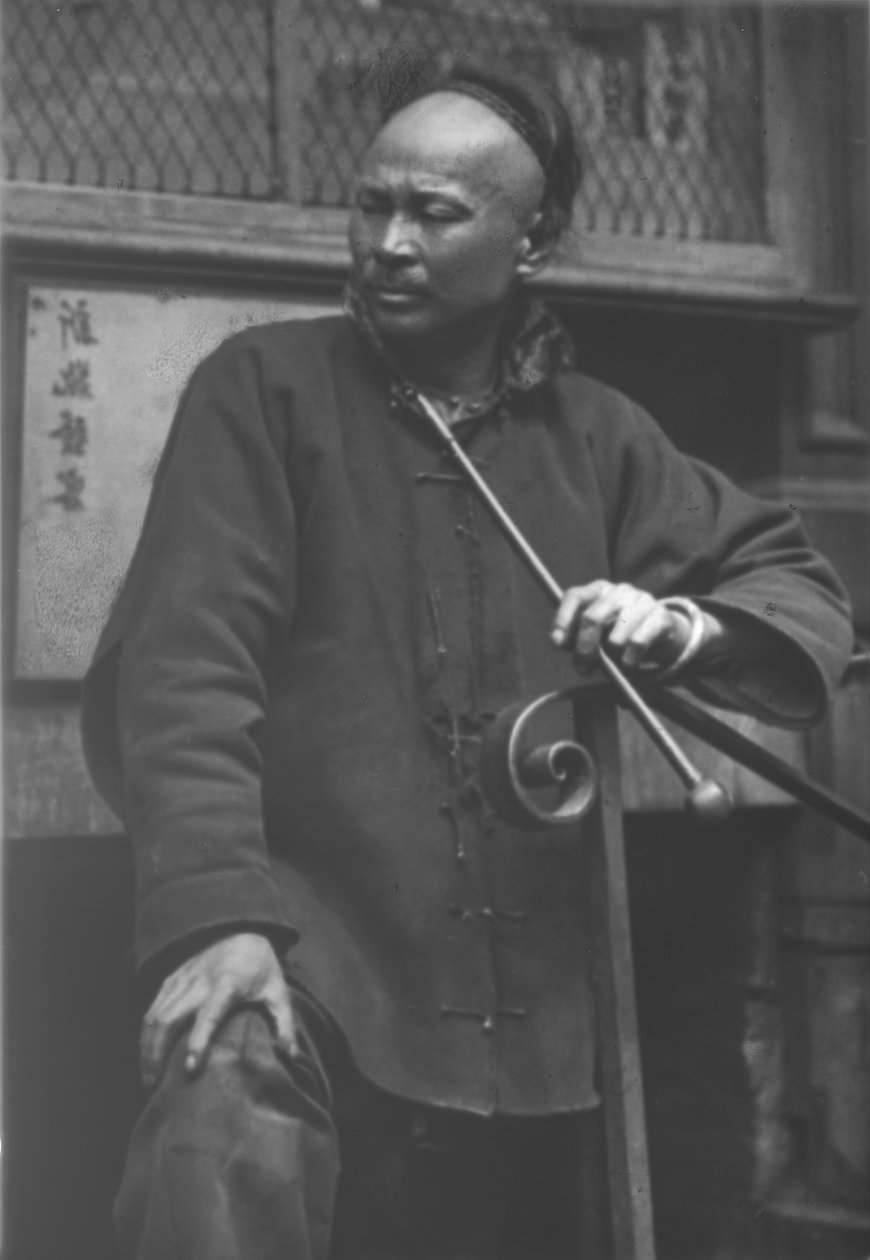 Skomakaren, Chinatown, San Francisco av Arnold Genthe