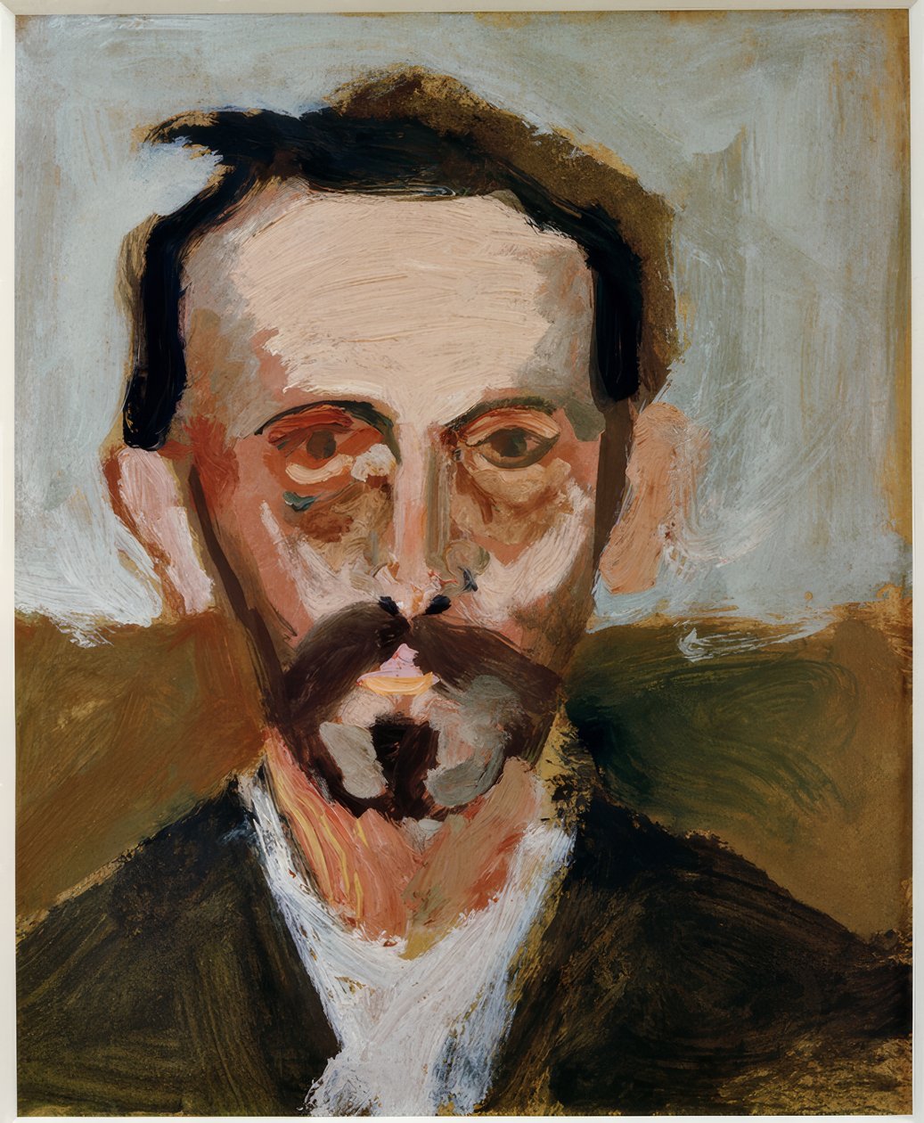 Porträtt av en man av Arnold Schönberg