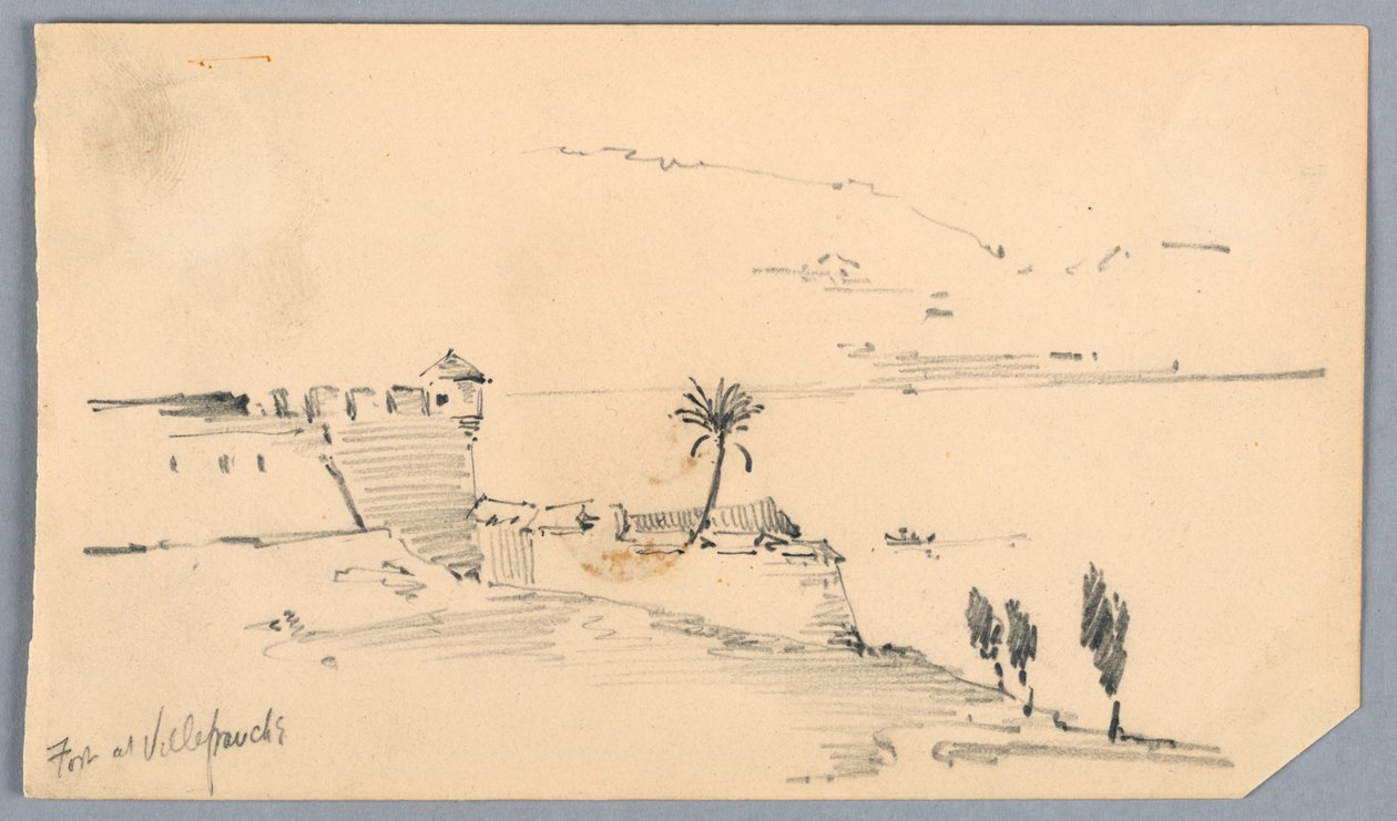 Fort vid Villefranche av Arnold William Brunner
