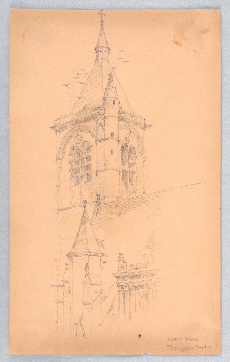 Notre Dame, Bourges av Arnold William Brunner