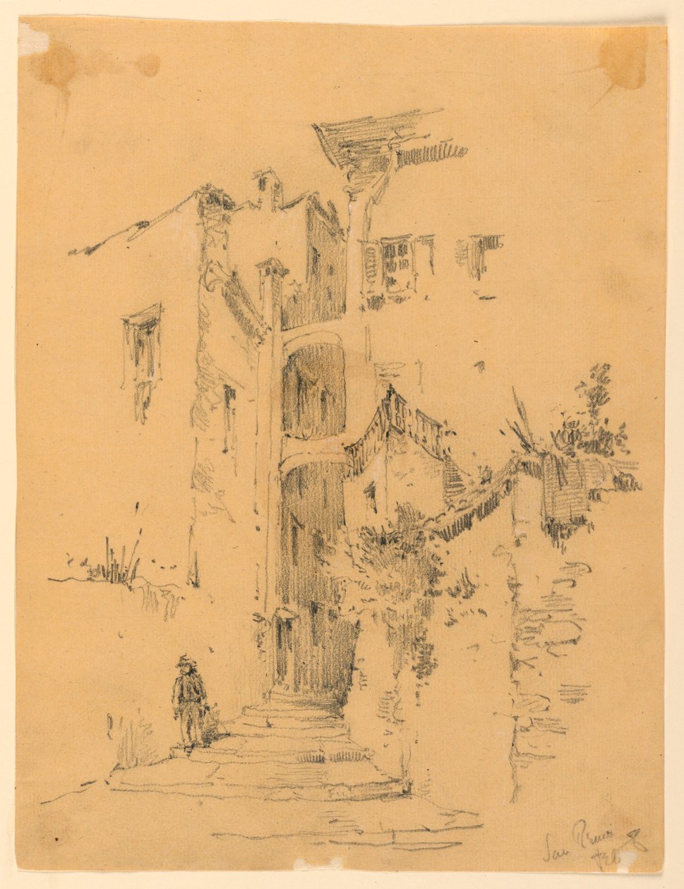 Gata i San Remo av Arnold William Brunner