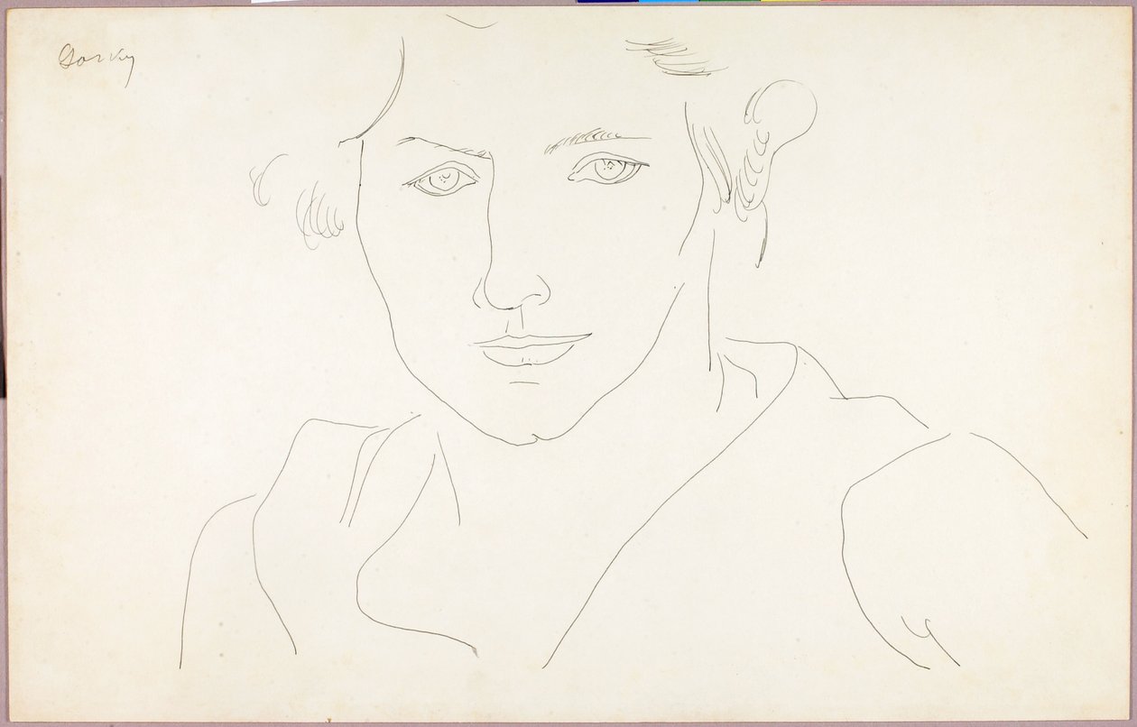 Huvud av Arshile Gorky