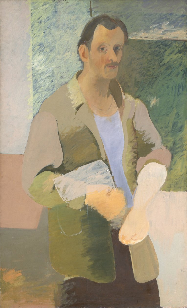 Självporträtt, ca 1937. av Arshile Gorky