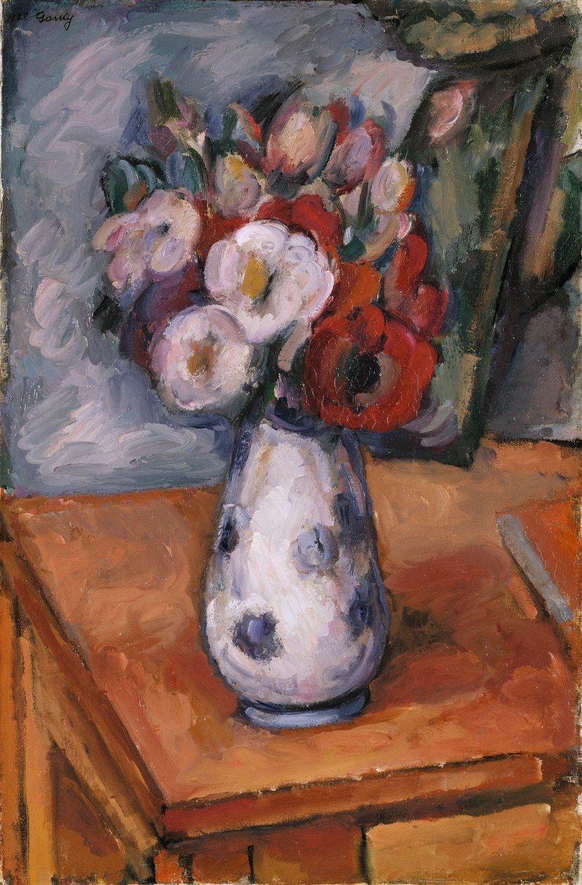 Stilleben med blommor av Arshile Gorky