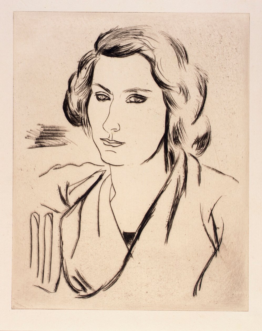 Ung kvinna av Arshile Gorky