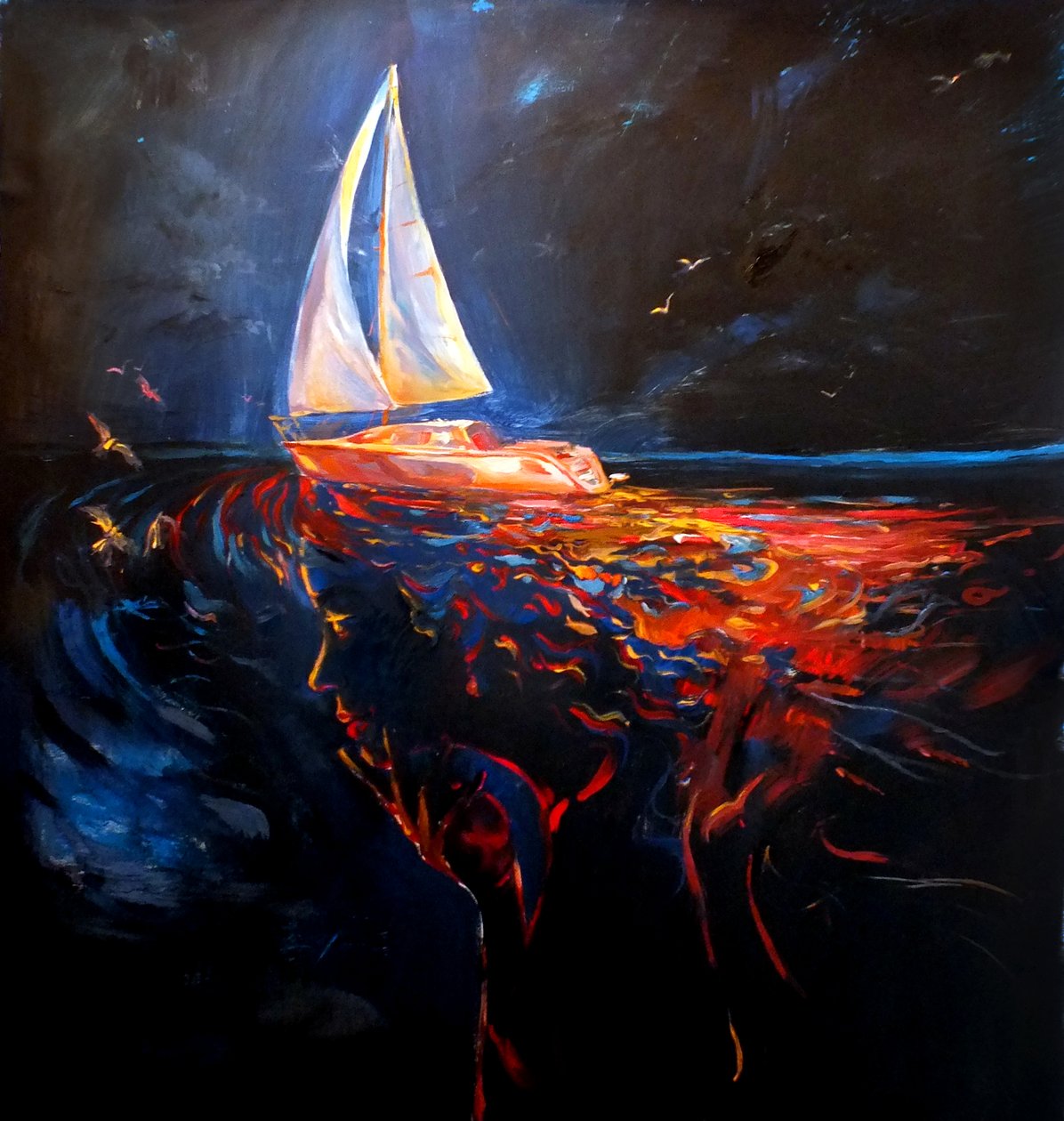 Nattfantasi av Artemis Painter