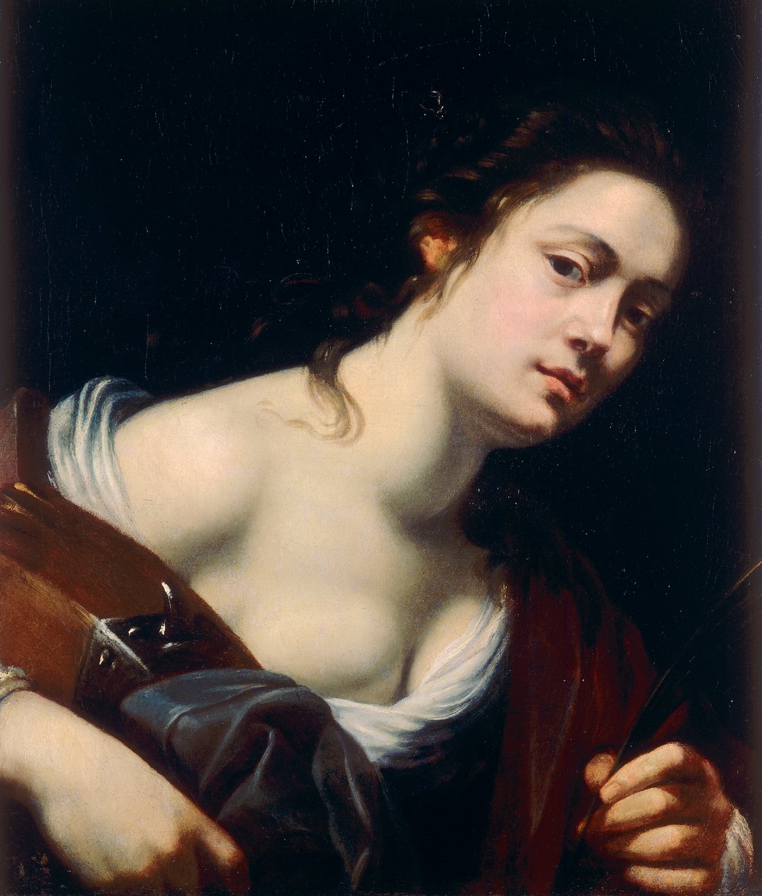 St. Catherineswed av Artemisia Gentileschi