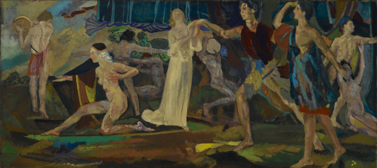 Friskhet hos de sårade av Arthur Bowen Davies