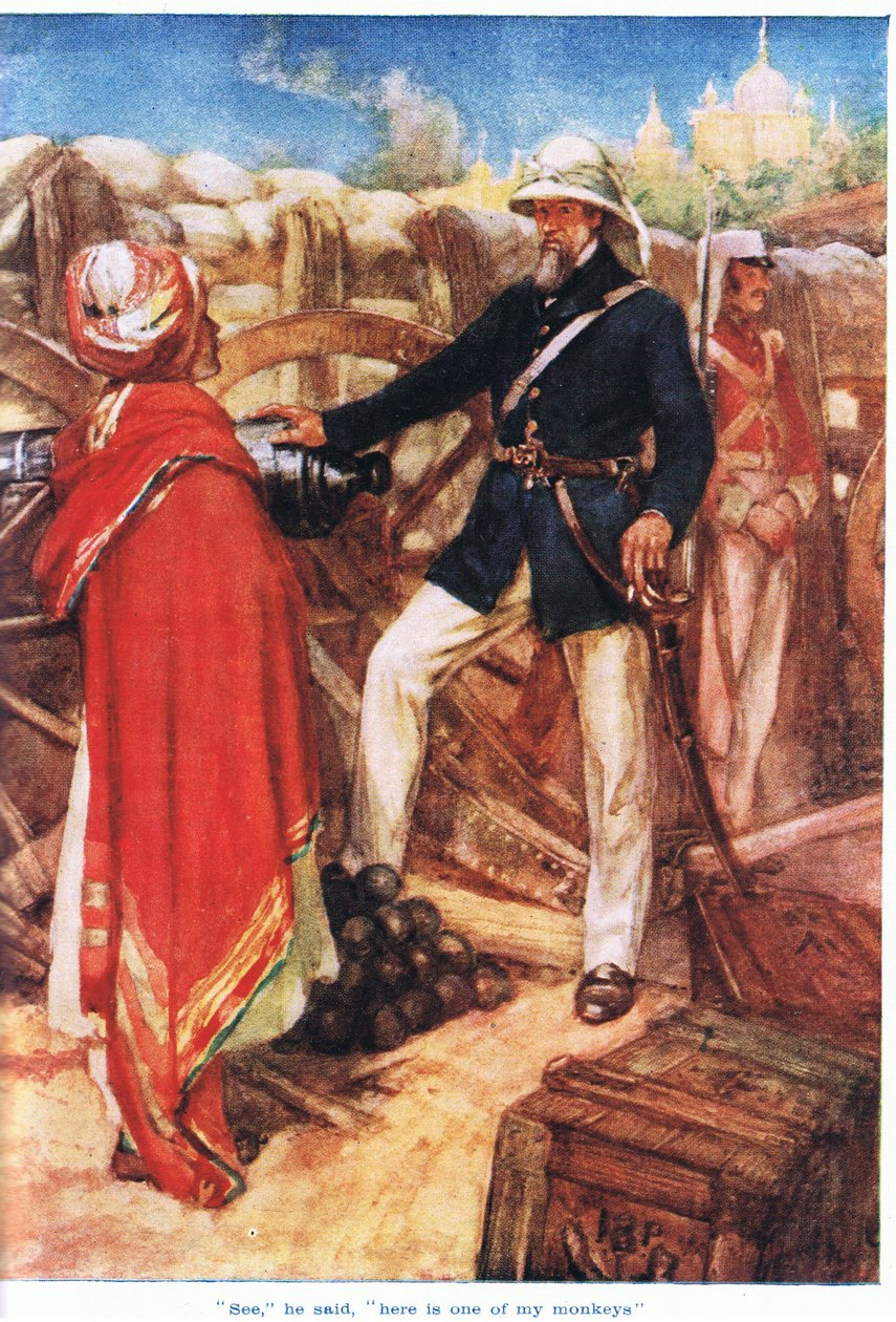 Här är en av mina apor, sa han. av Arthur David McCormick