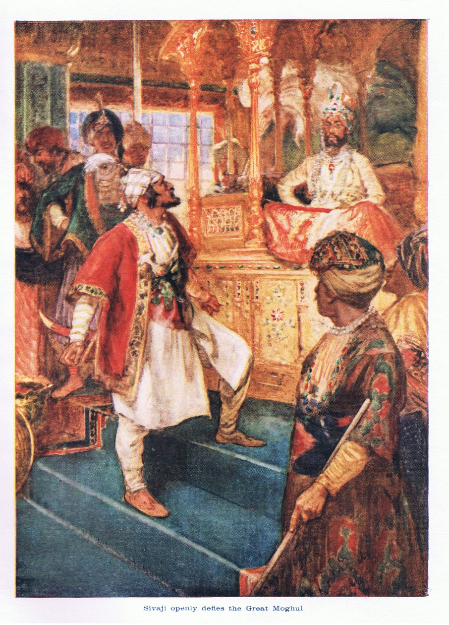 Sivaji trotsar öppet den store mogulen av Arthur David McCormick