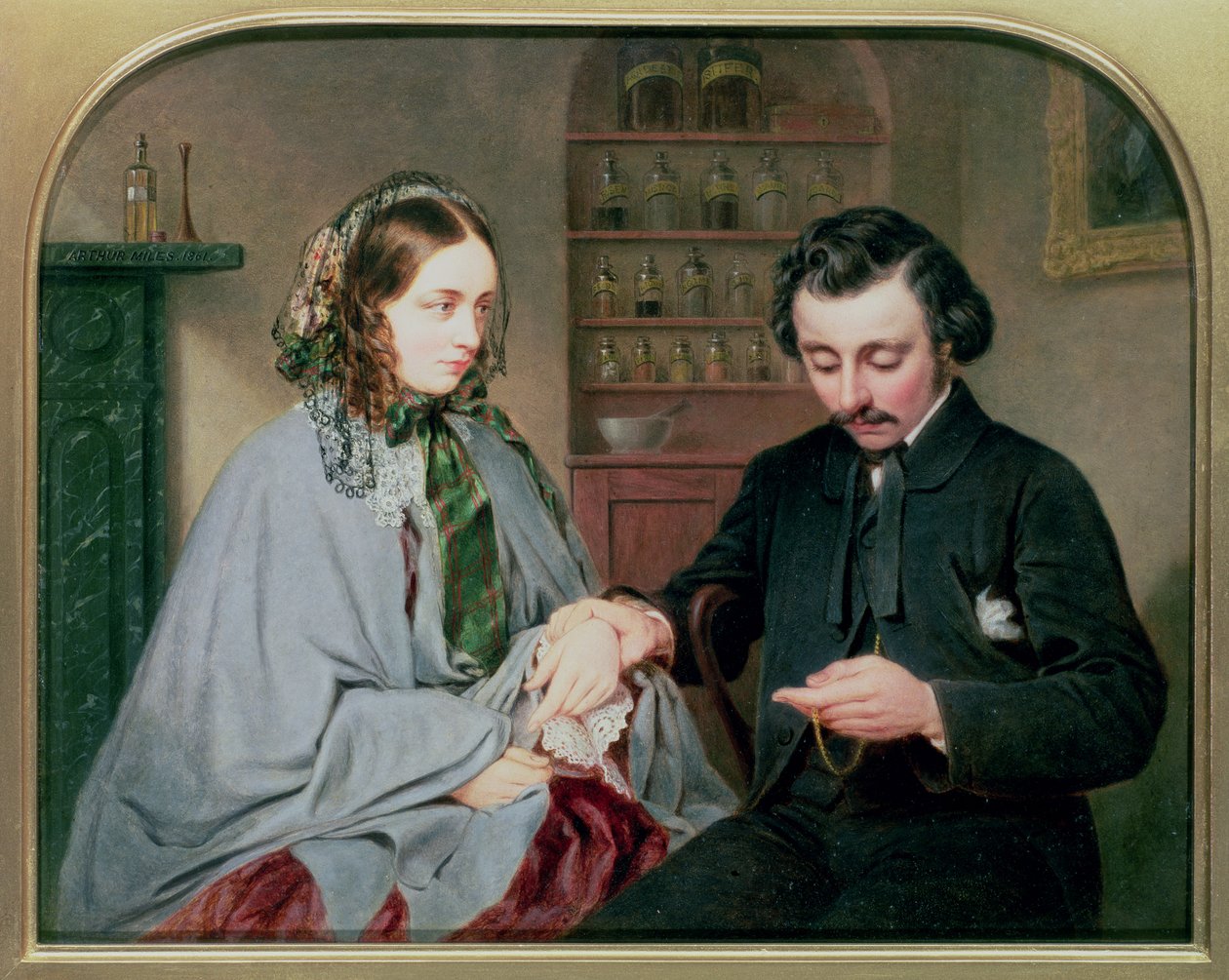 Doktorn, ca 1860 av Arthur Miles