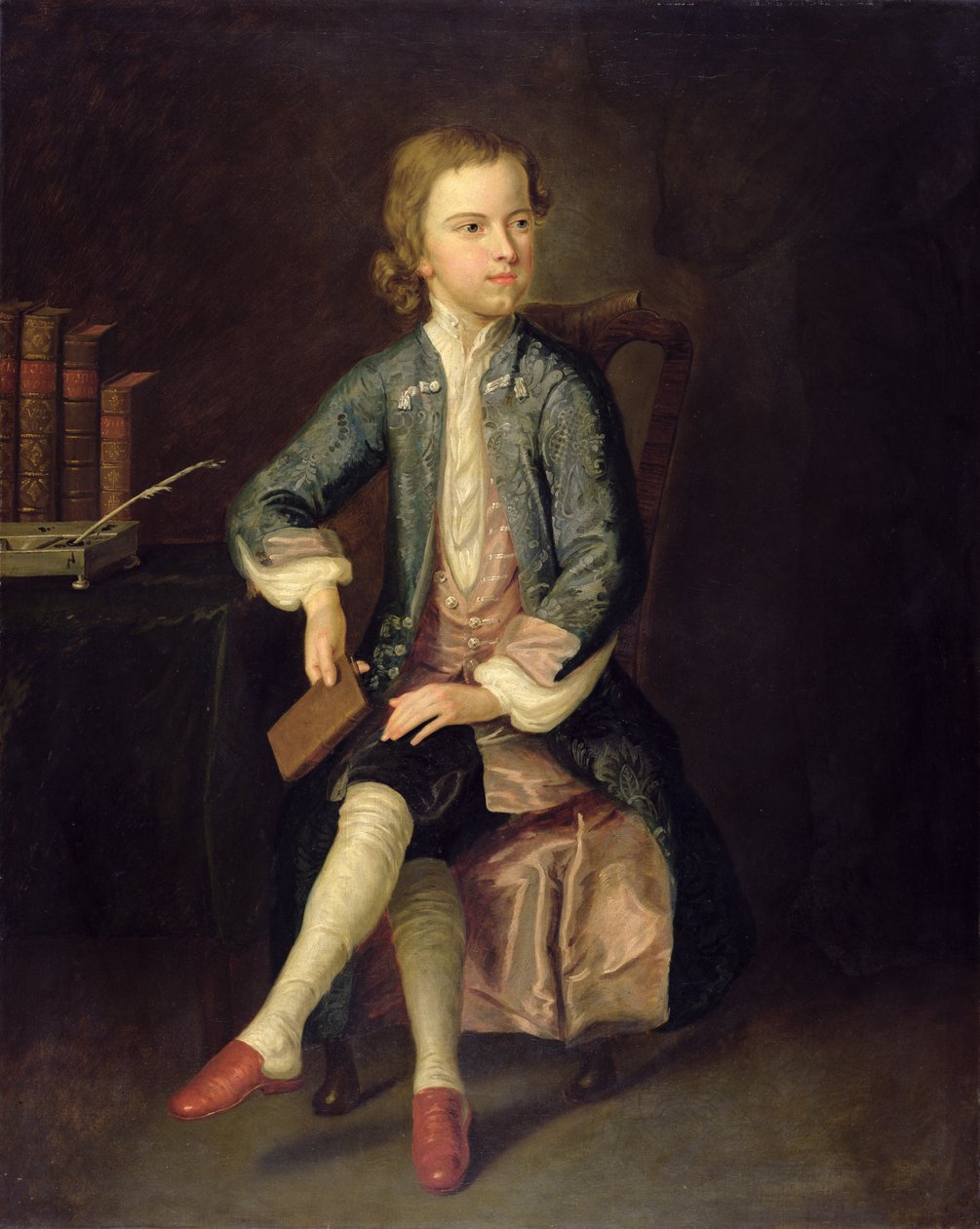 Porträtt av Thomas Gray (1716-71) c.1731 av Arthur Pond