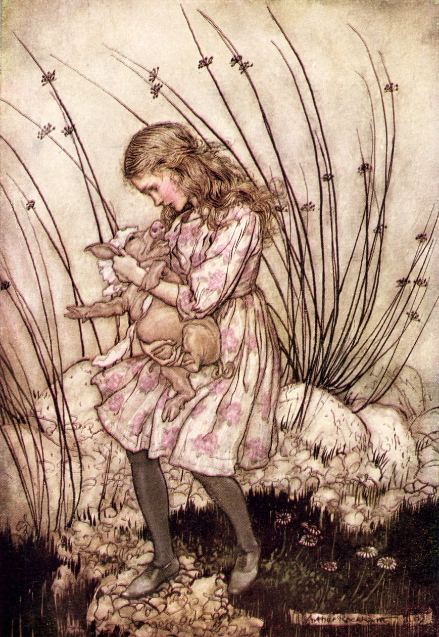 Alices äventyr i Underlandet av Lewis Carroll av Arthur Rackham