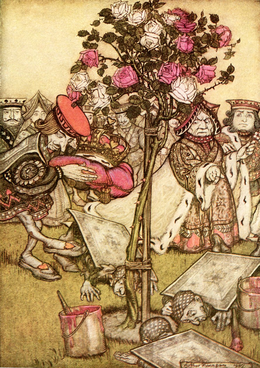 Alices äventyr i Underlandet av Lewis Carroll av Arthur Rackham