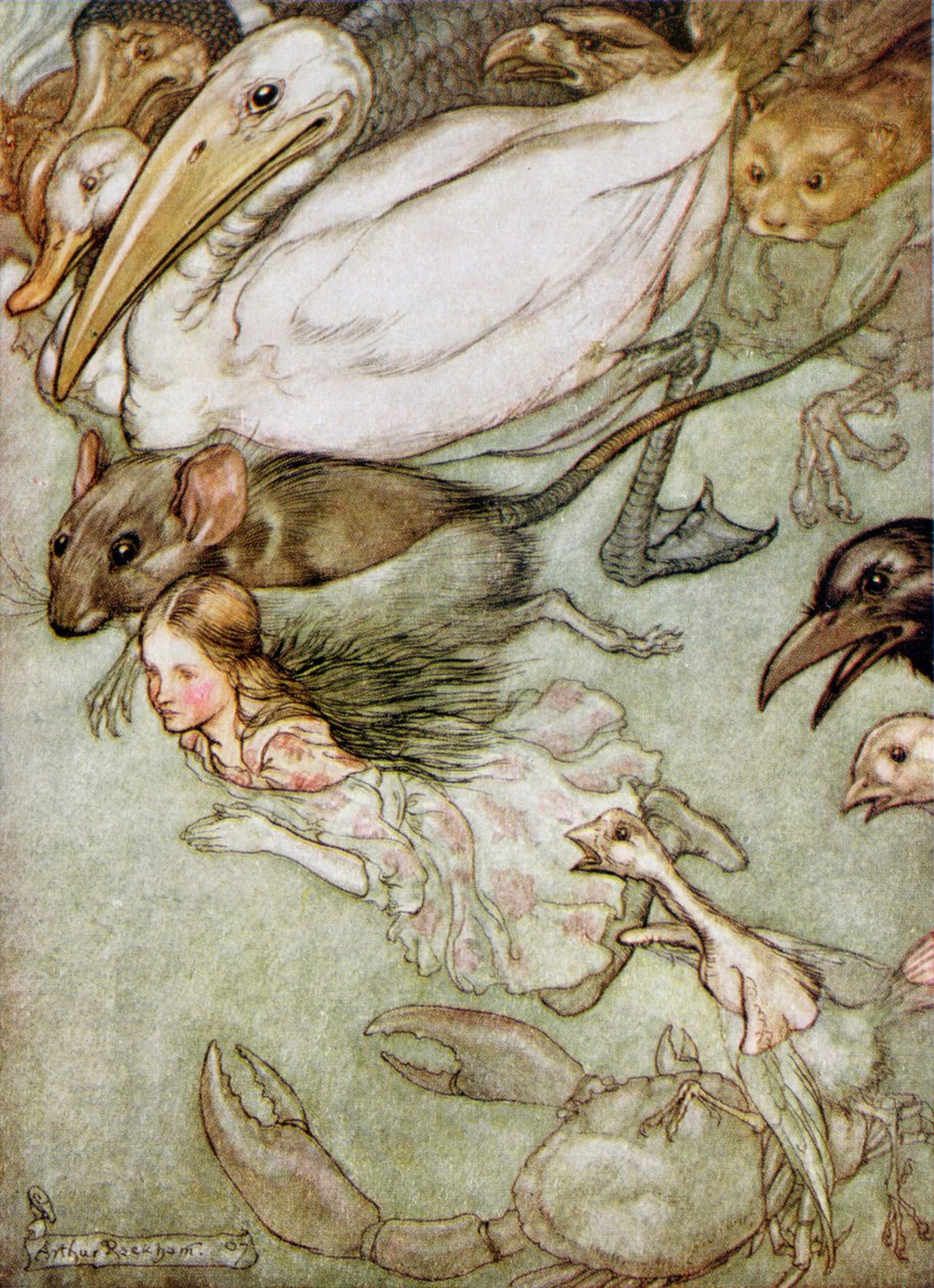 The Pool of Tears, från "Alice