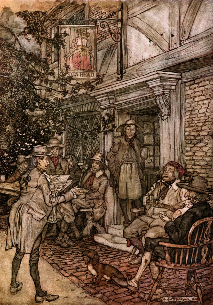 Washington Irvings shortswed av Arthur Rackham