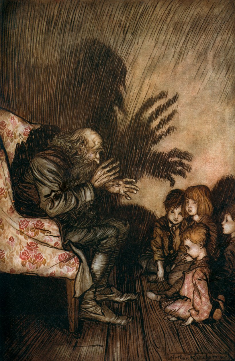 Washington Irvings shortswed av Arthur Rackham