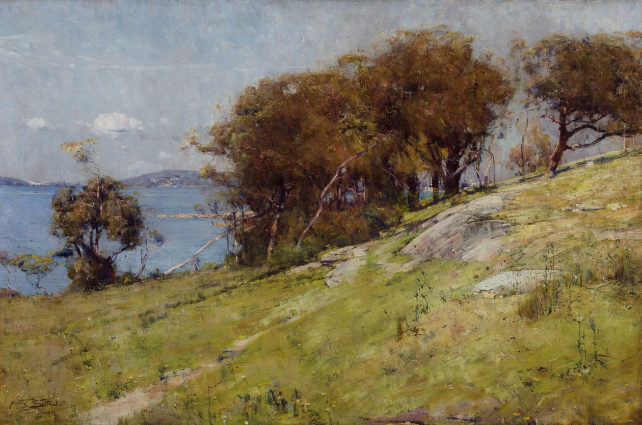 Cremorne pastoral av Arthur Streeton