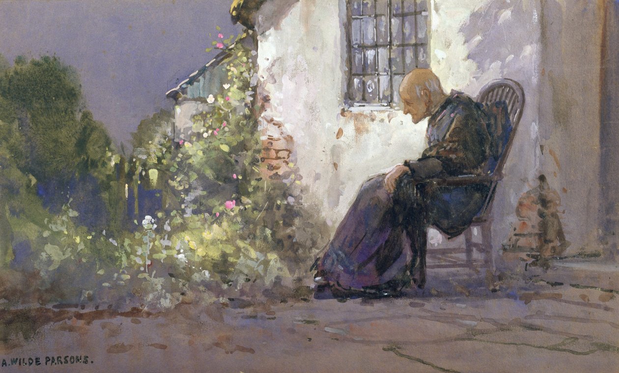 95 Degrees in the Shade, 1912 (wc ombord) av Arthur Wilde Parsons