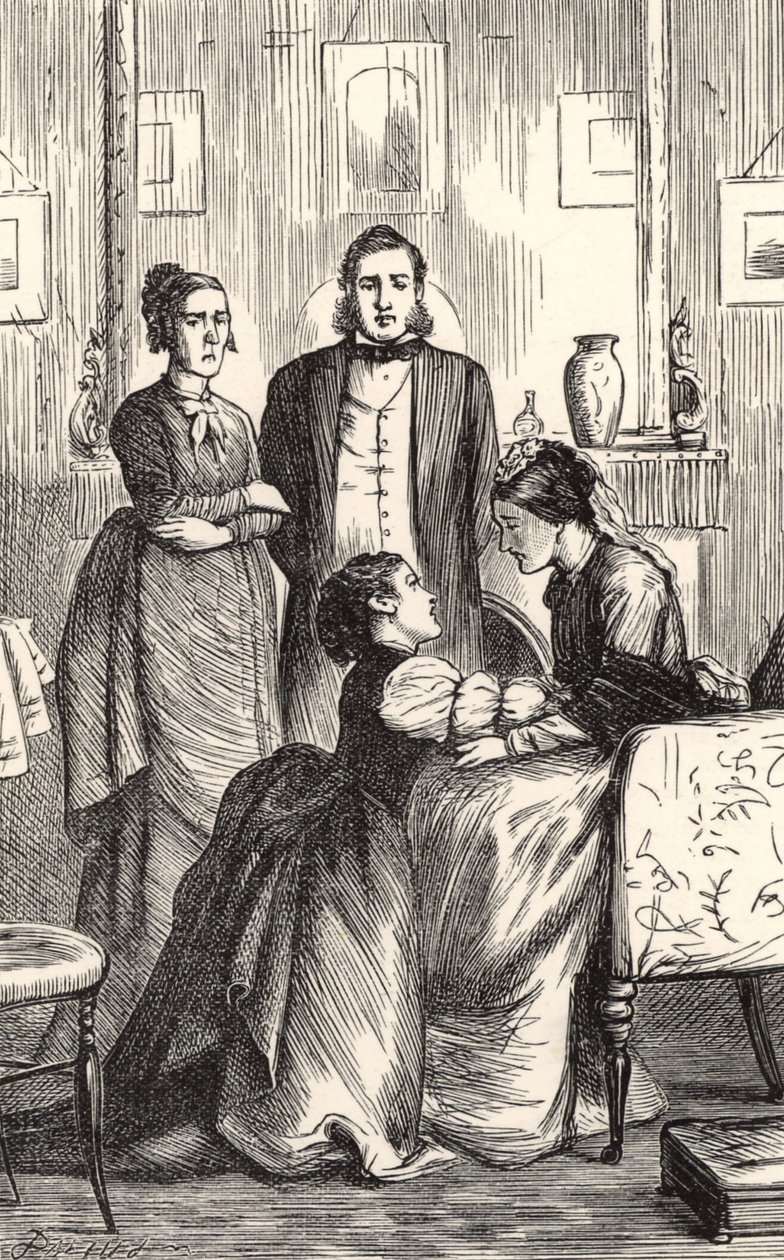 "Månstenen" av Wilkie Collins av Arthur Anderson Fraser