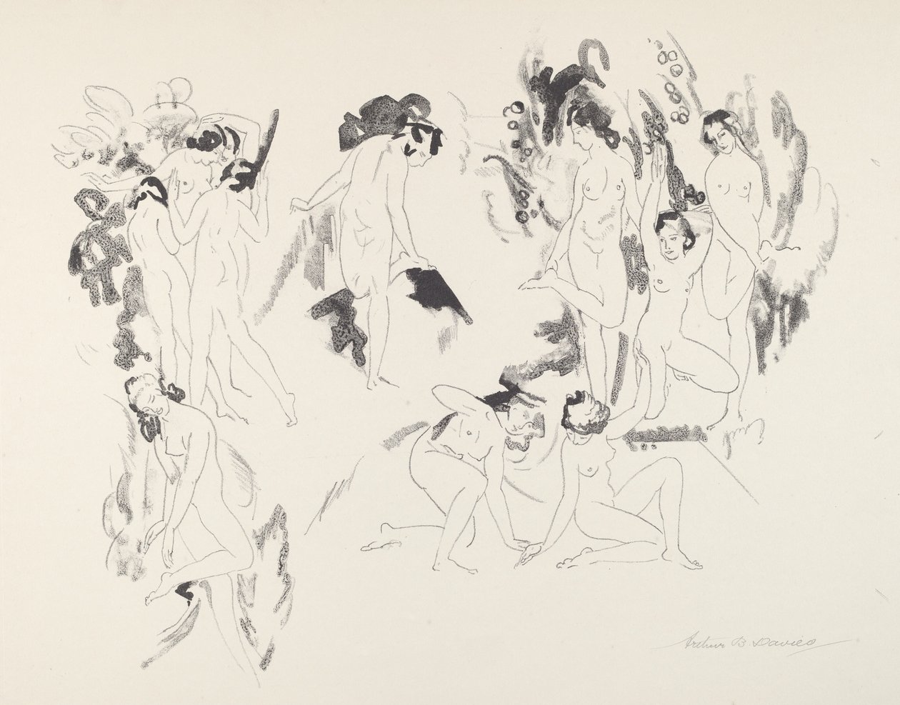Upprepning av Arthur B. Davies