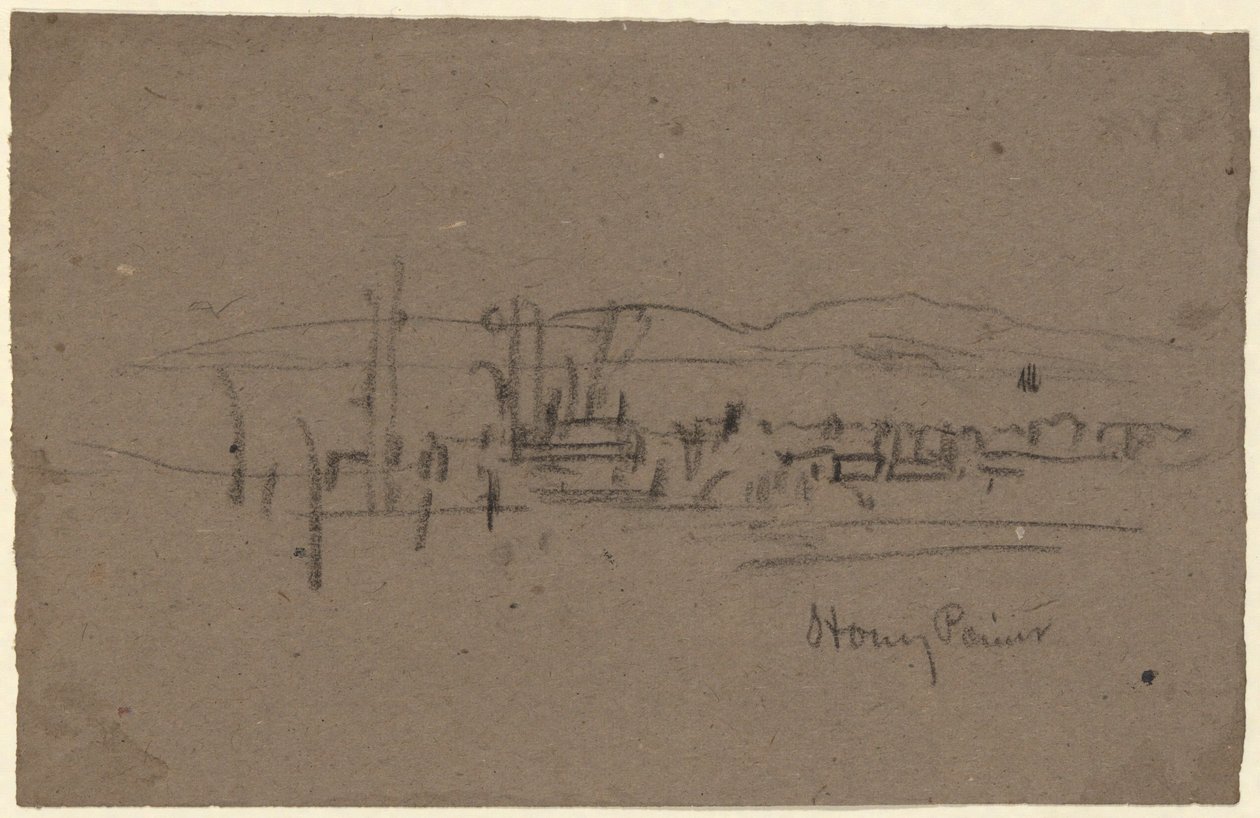 Stenig punkt av Arthur B. Davies
