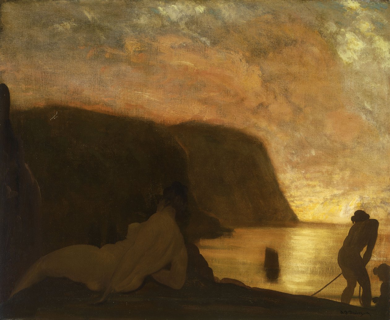 En bättre morgon, av Arthur Bowen Davies
