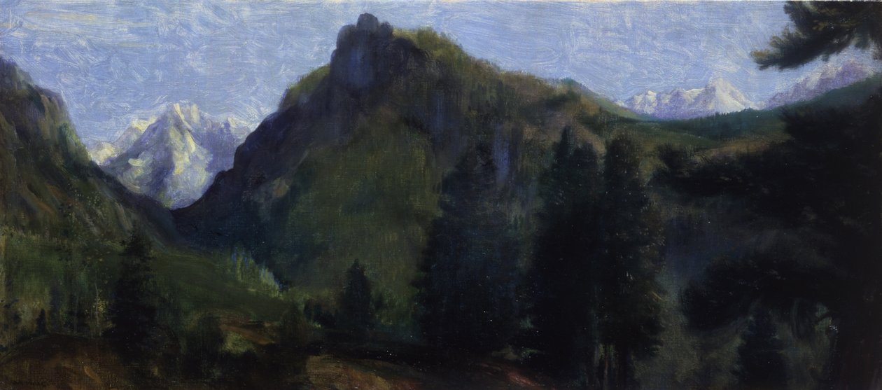 Bergsälskade våren, c.1906-07 av Arthur Bowen Davies