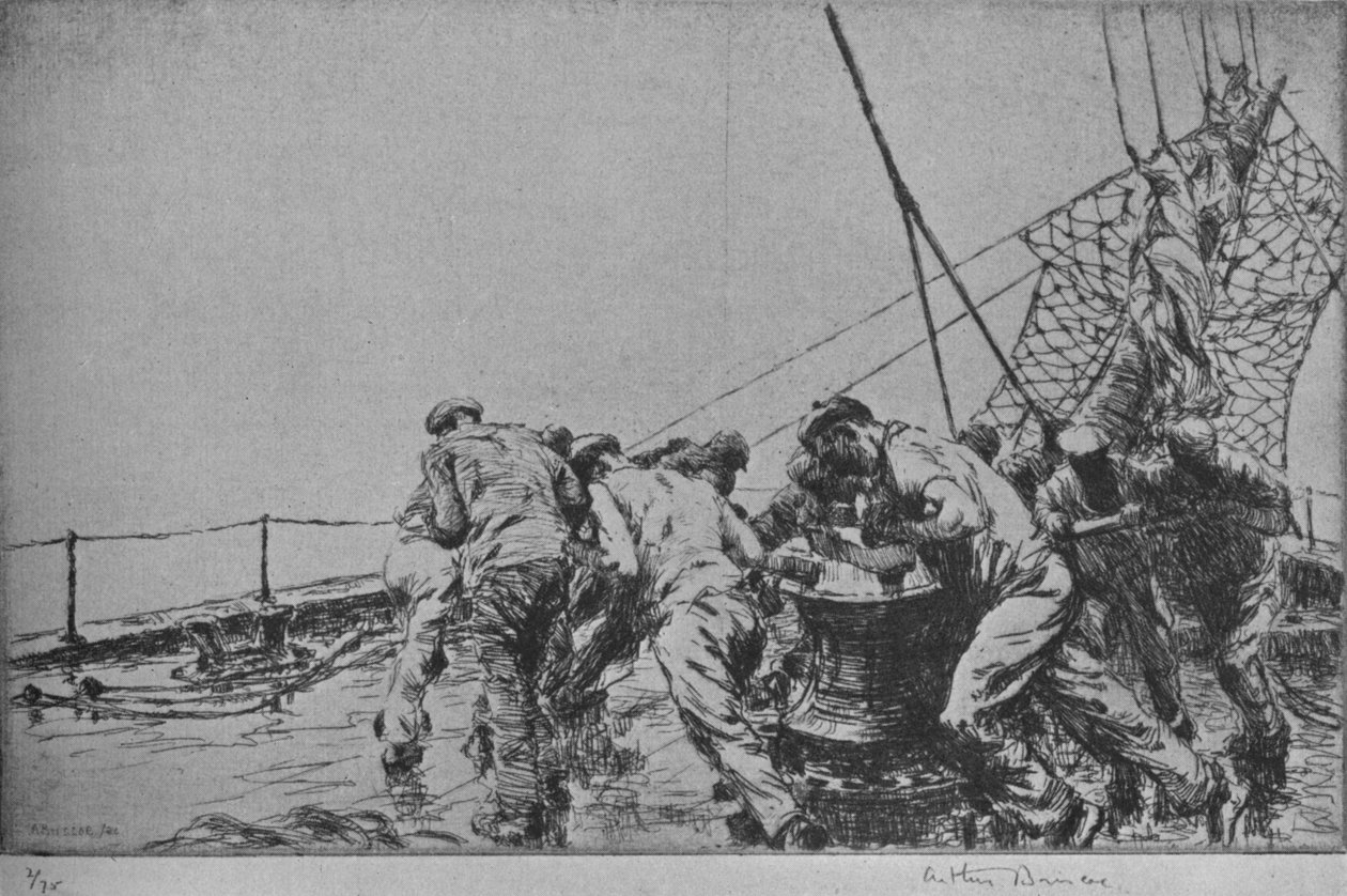 The Capstan, 1926 av Arthur Briscoe