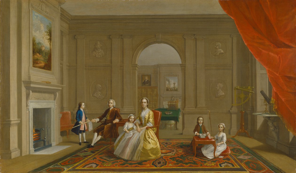 Familjen John Bacon av Arthur Devis