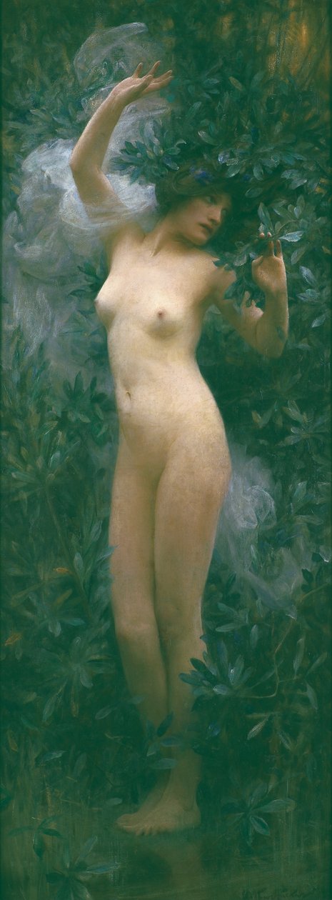 Daphne, ca 1890 (olja på duk) av Arthur Hacker