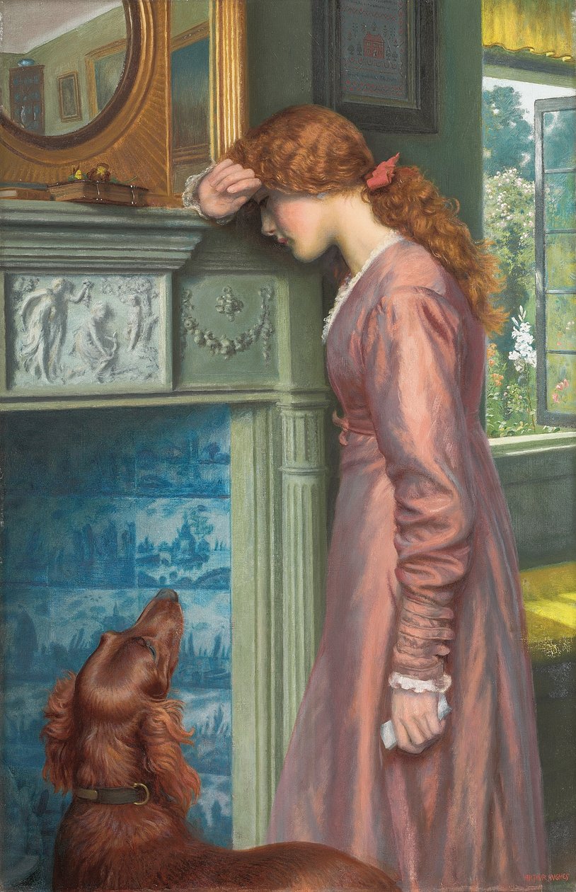 Ett förbigående moln av Arthur Hughes