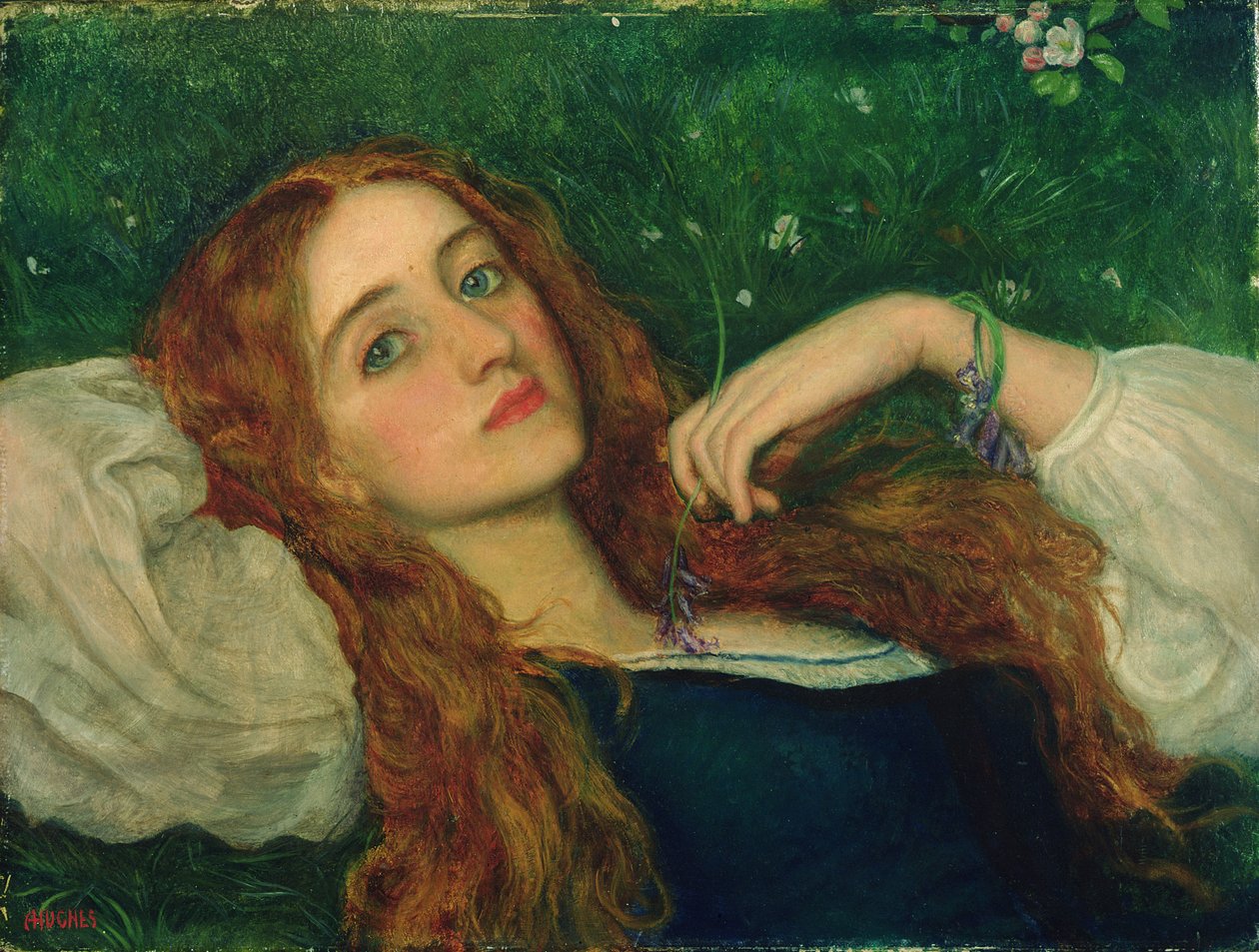 I gräset av Arthur Hughes