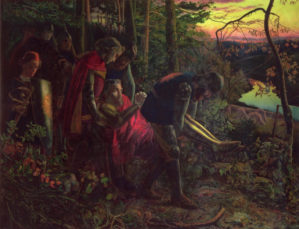 Solens riddare c.1859-60 av Arthur Hughes