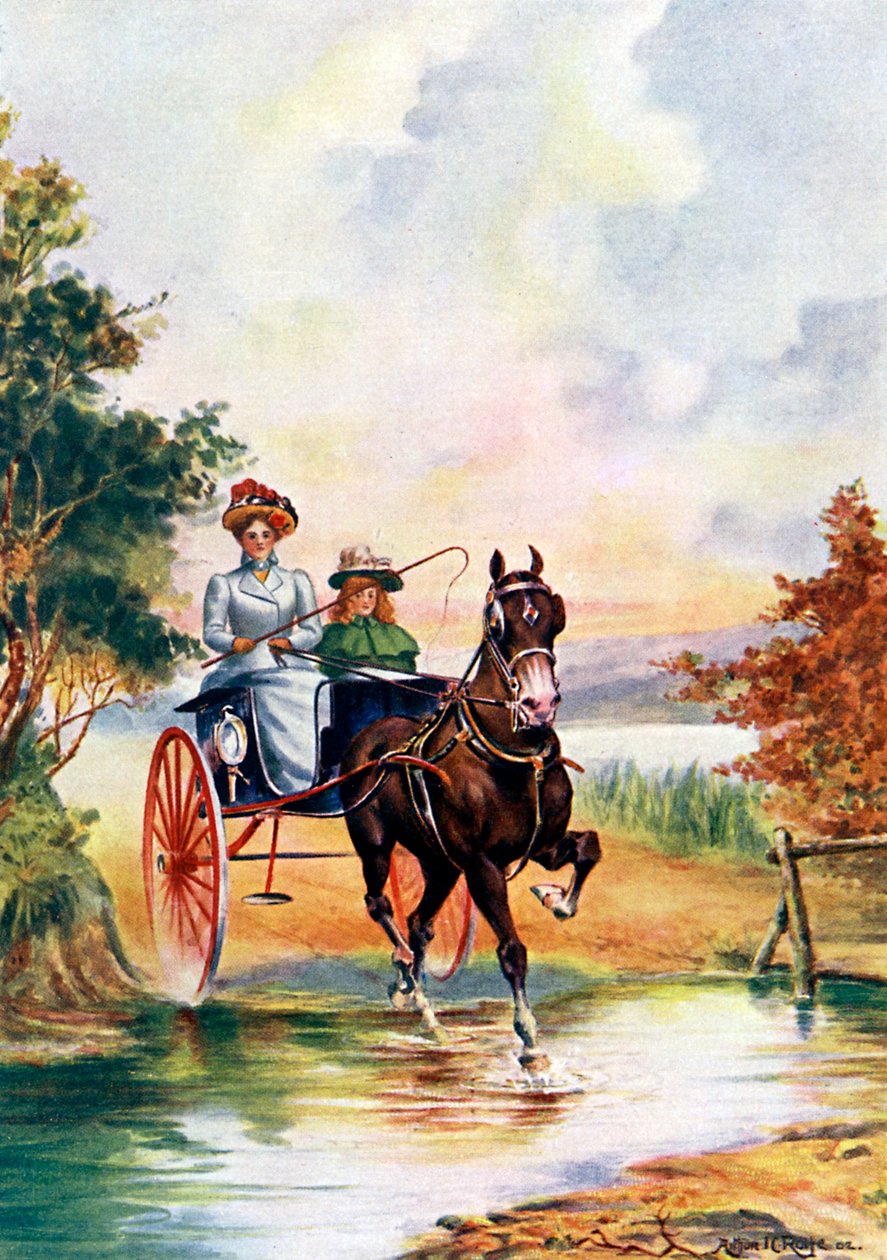 "A Smart Turn-out", 1902 av Arthur JC Rolfe