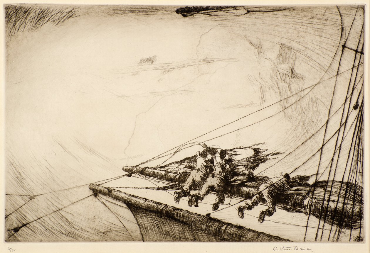 På Yardarm av Arthur John Briscoe