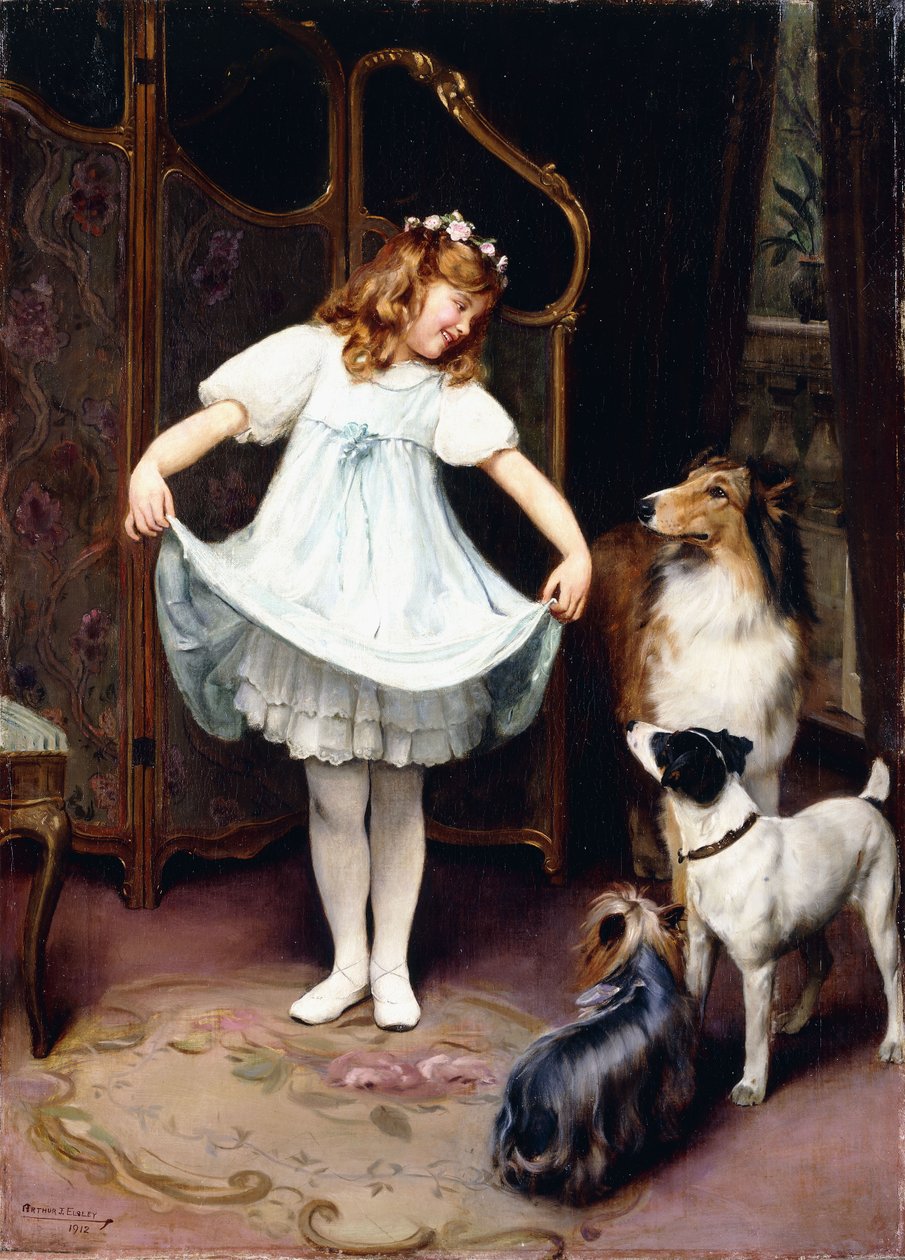 Den nya klänningen av Arthur John Elsley