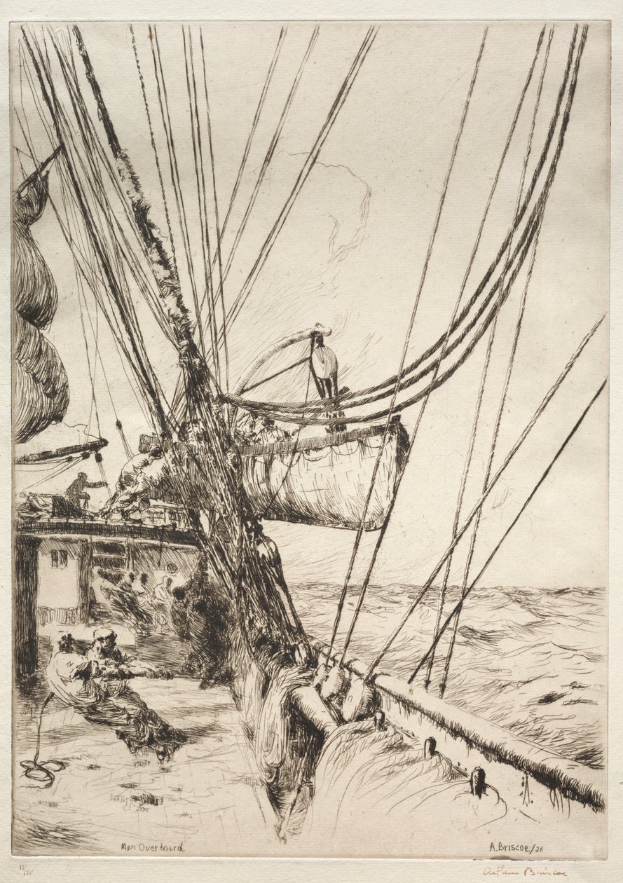 Man överbord av Arthur John Trevor Briscoe