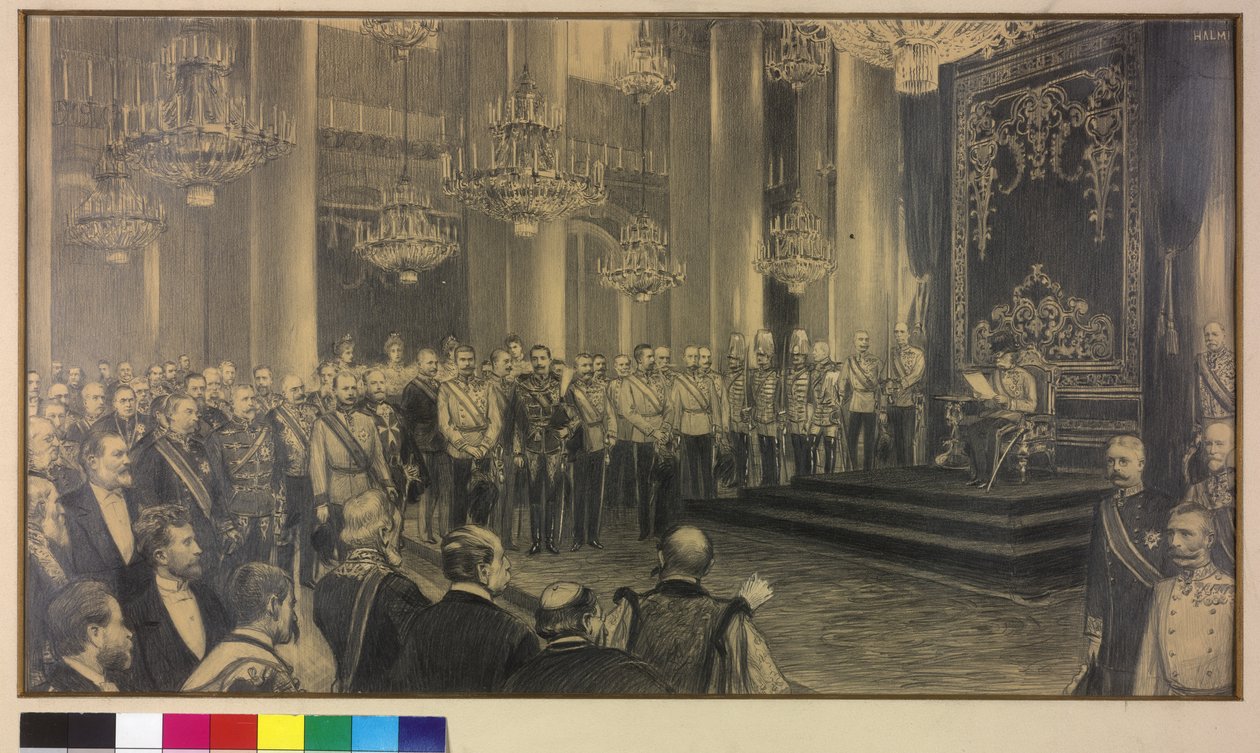 Kejsare Franz Joseph I av Arthur Lajos Halmi