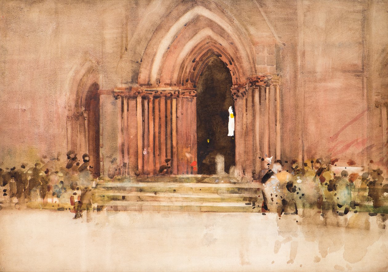 Kirkwall Cathedral, Orkneyöarna av Arthur Melville