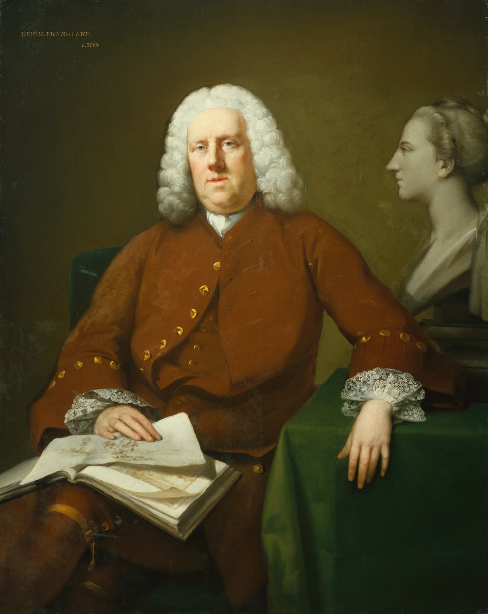Porträtt av Sir Frederick Frankland av Arthur Pond