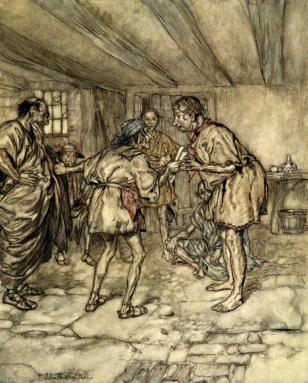En midsommarnattsdröm av Arthur Rackham