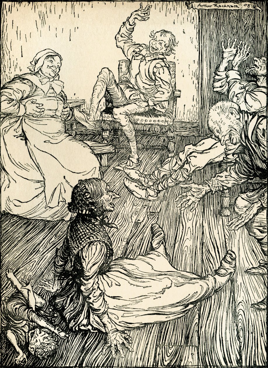 En midsommarnattsdröm av Arthur Rackham