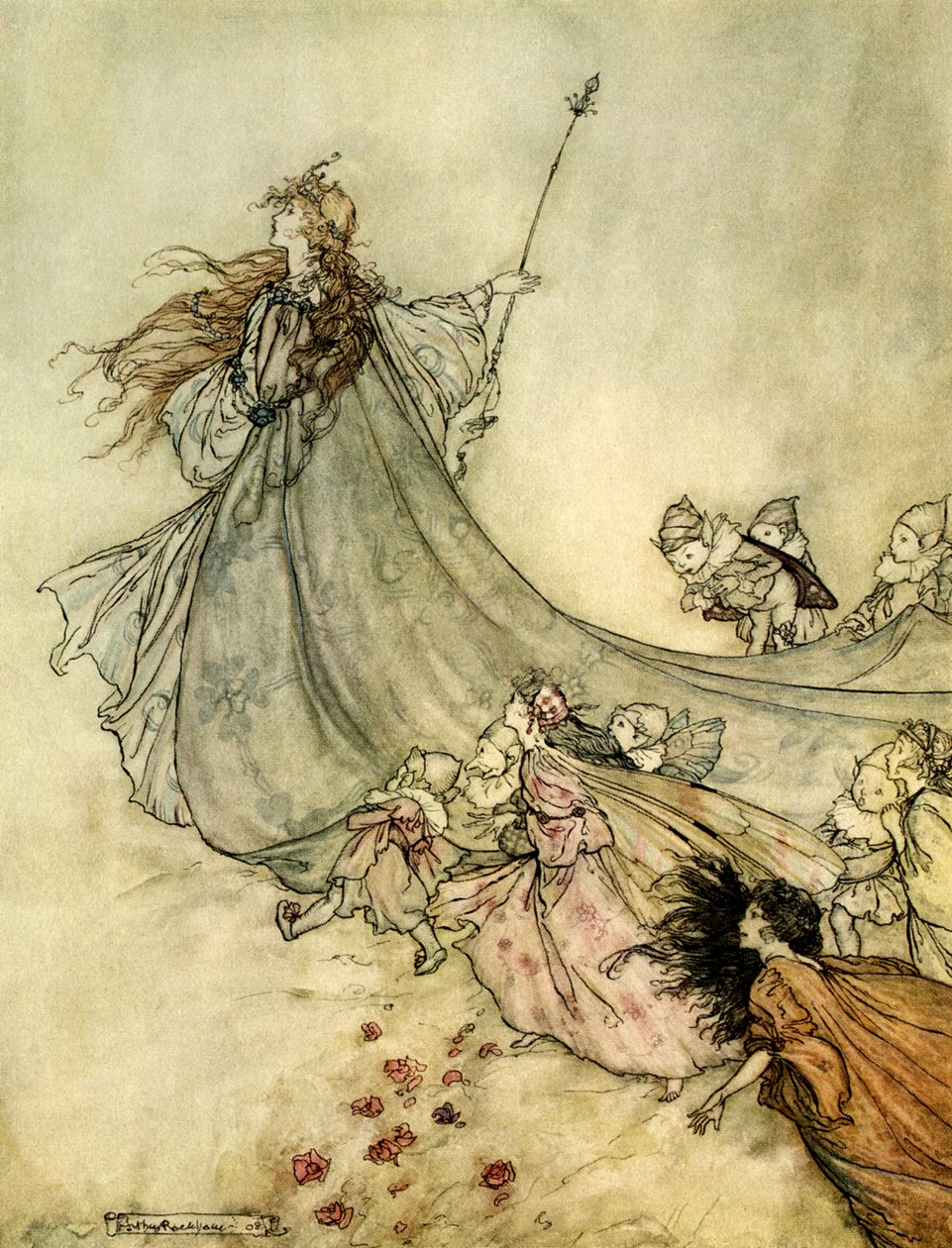 En midsommarnattsdröm av Arthur Rackham