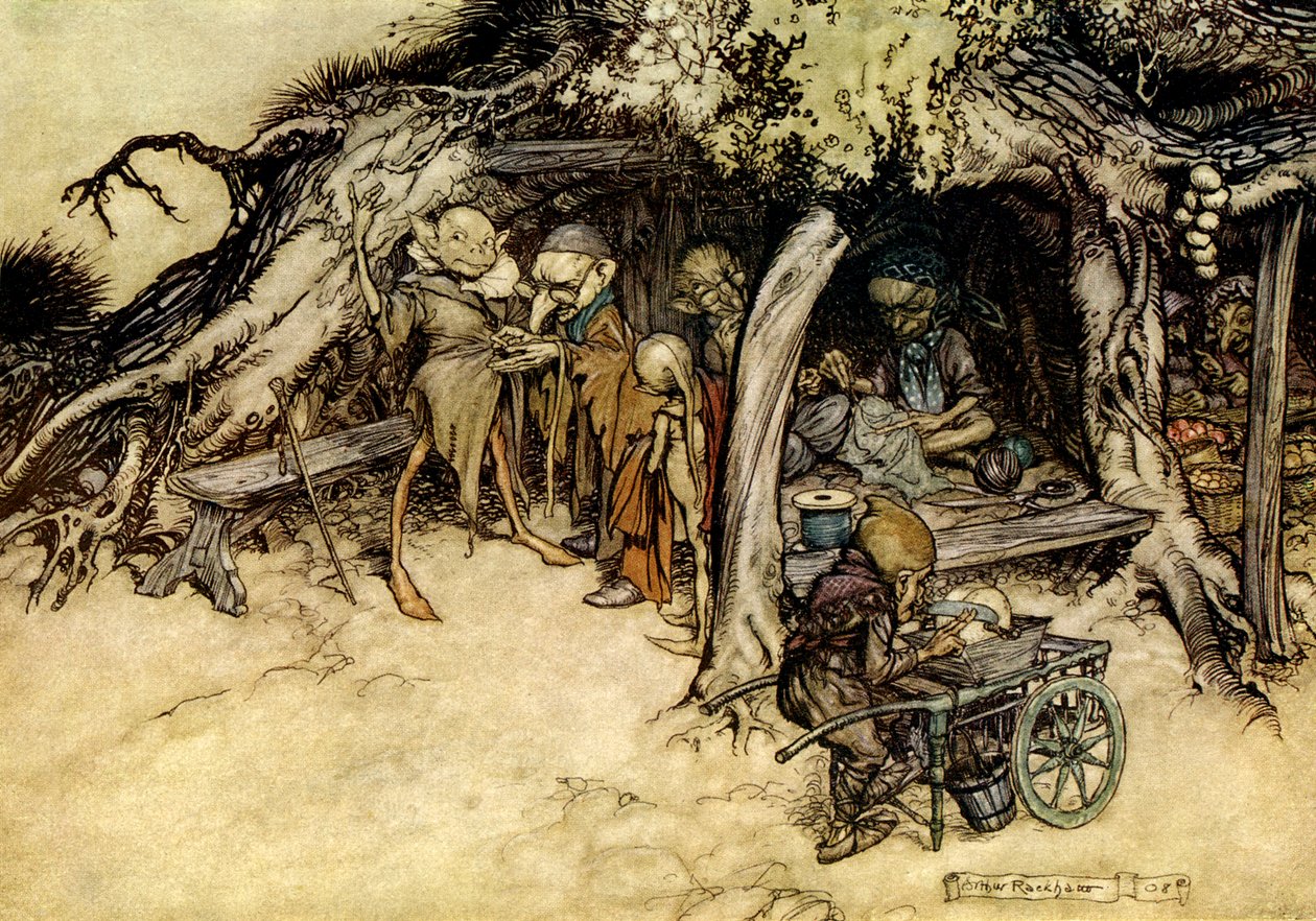 En midsommarnattsdröm av Arthur Rackham