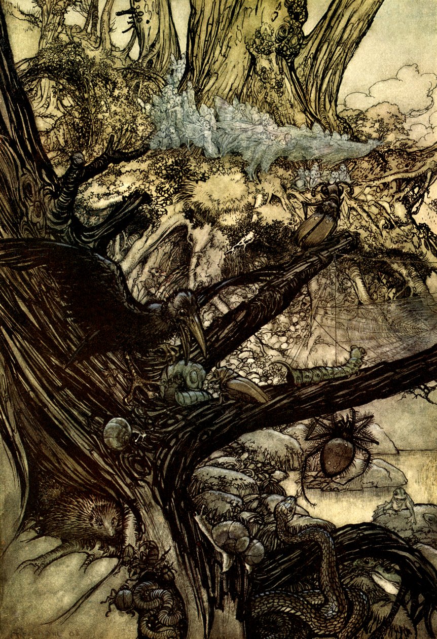 En midsommarnattsdröm av Arthur Rackham