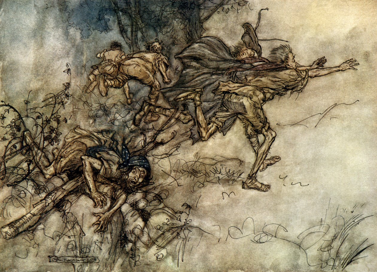 En midsommarnattsdröm av Arthur Rackham